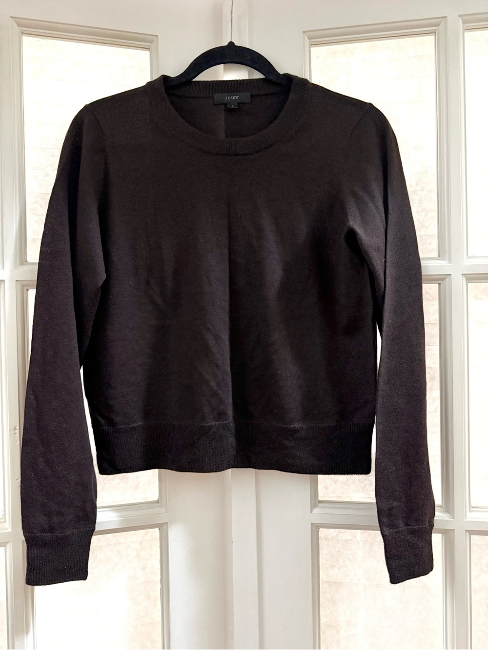 J. Crew Chocolate Brown Crewneck Sweater Pullover